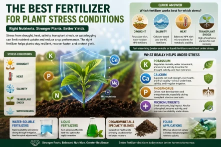 Best Fertilizer for Plant Stress Conditions