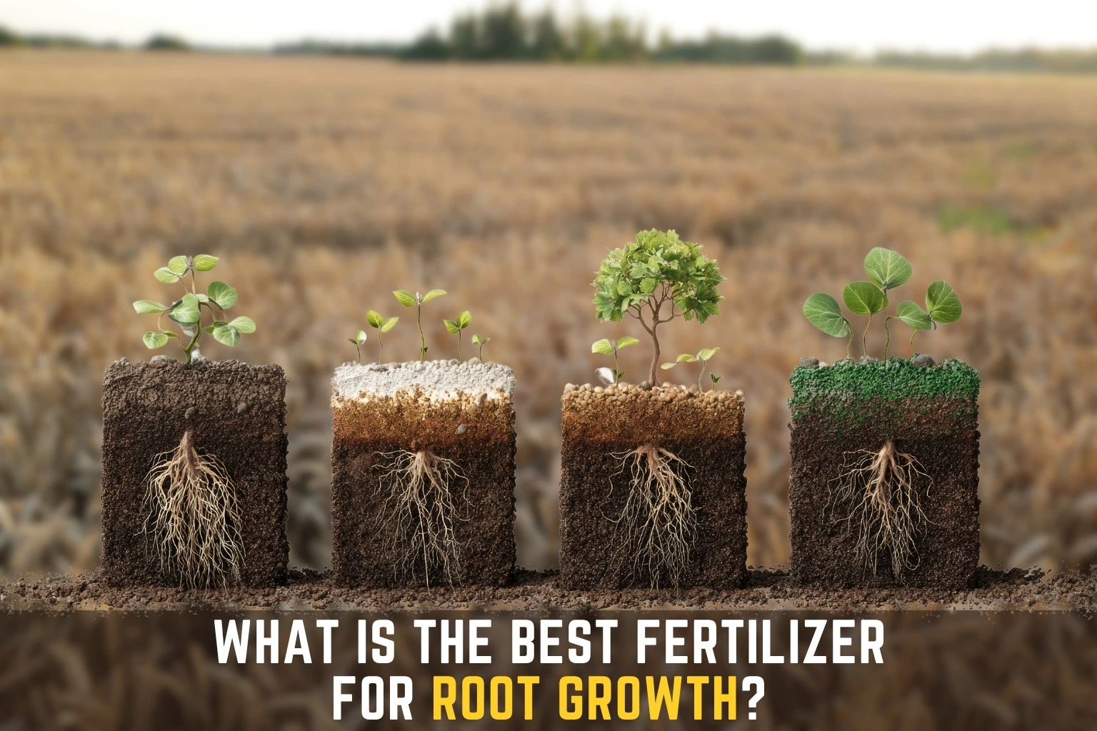 Best Fertilizer for Root Growth in Crops