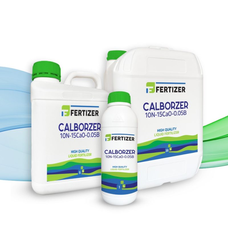 Calborzer Liquid Fertilizer Nitrogen Calcium Boron CALBORZER liquid fertilizer with calcium and boron for healthy plant growth